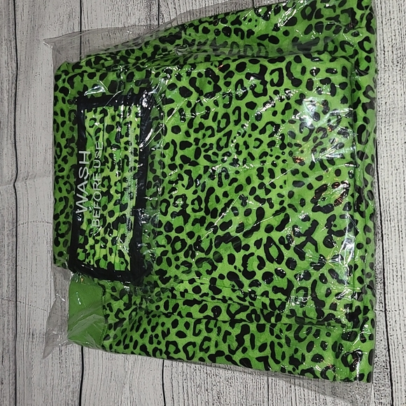 French Teeey Green Leopard Jogger Set - Picture 2 of 7